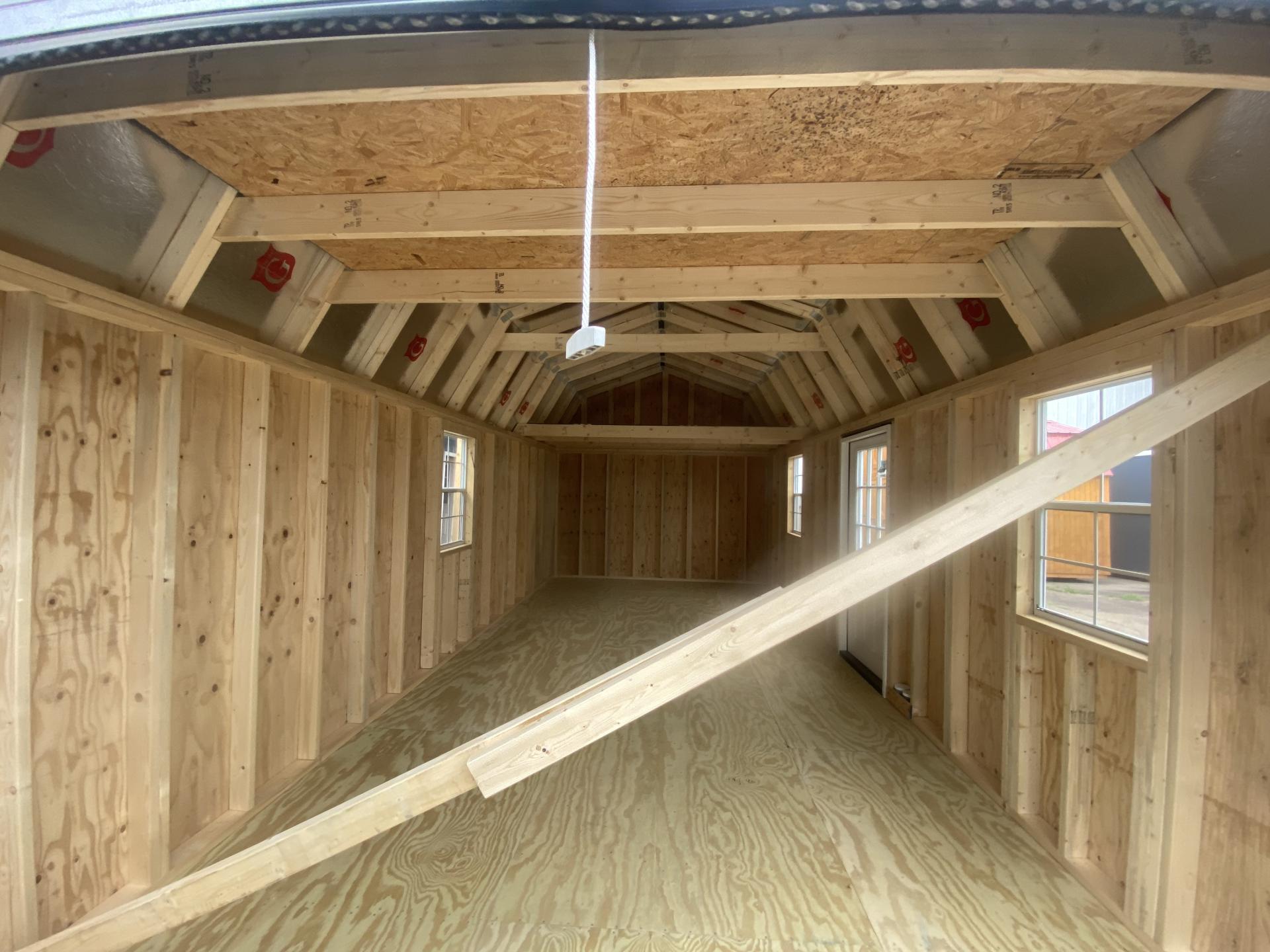 12x24 Lofted Barn Garage