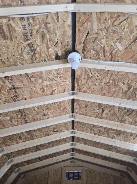 🔥SAVE $522 10x16 LOFTED BARN w/100 amp ELECTRICAL PKG.! - $6,014 or $237 DOWN & $237/MO - NO CREDIT CHECK - FREE DELIVERY (50-miles)