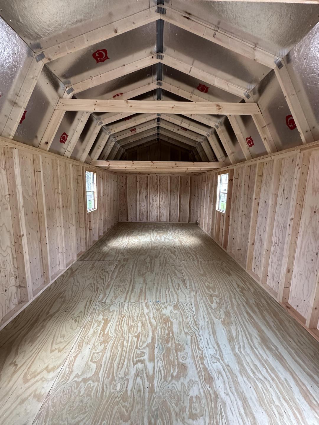 Graceland 12x28 Lofted Barn Garage - Signature Series