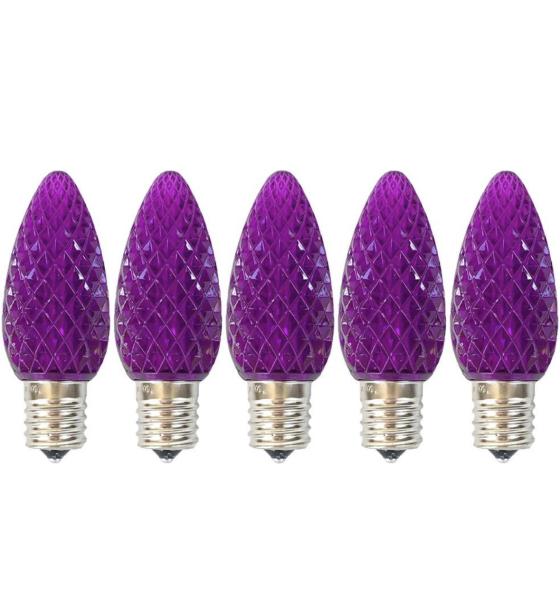 C9 Purple SMD LED Bulb
