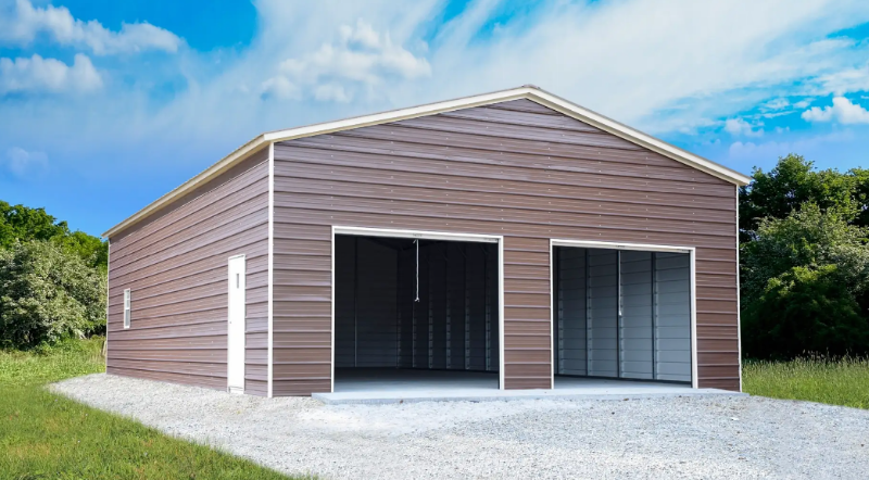 26x65x12 Metal Garage