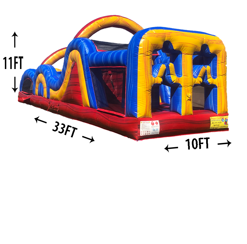 Rad Run Obstacle Course