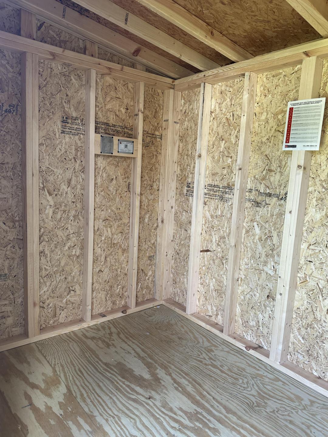Graceland 6x12 Mini Shed - Essential Series