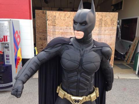 Life Size "Dark Knight Rises" Batman and Catwoman