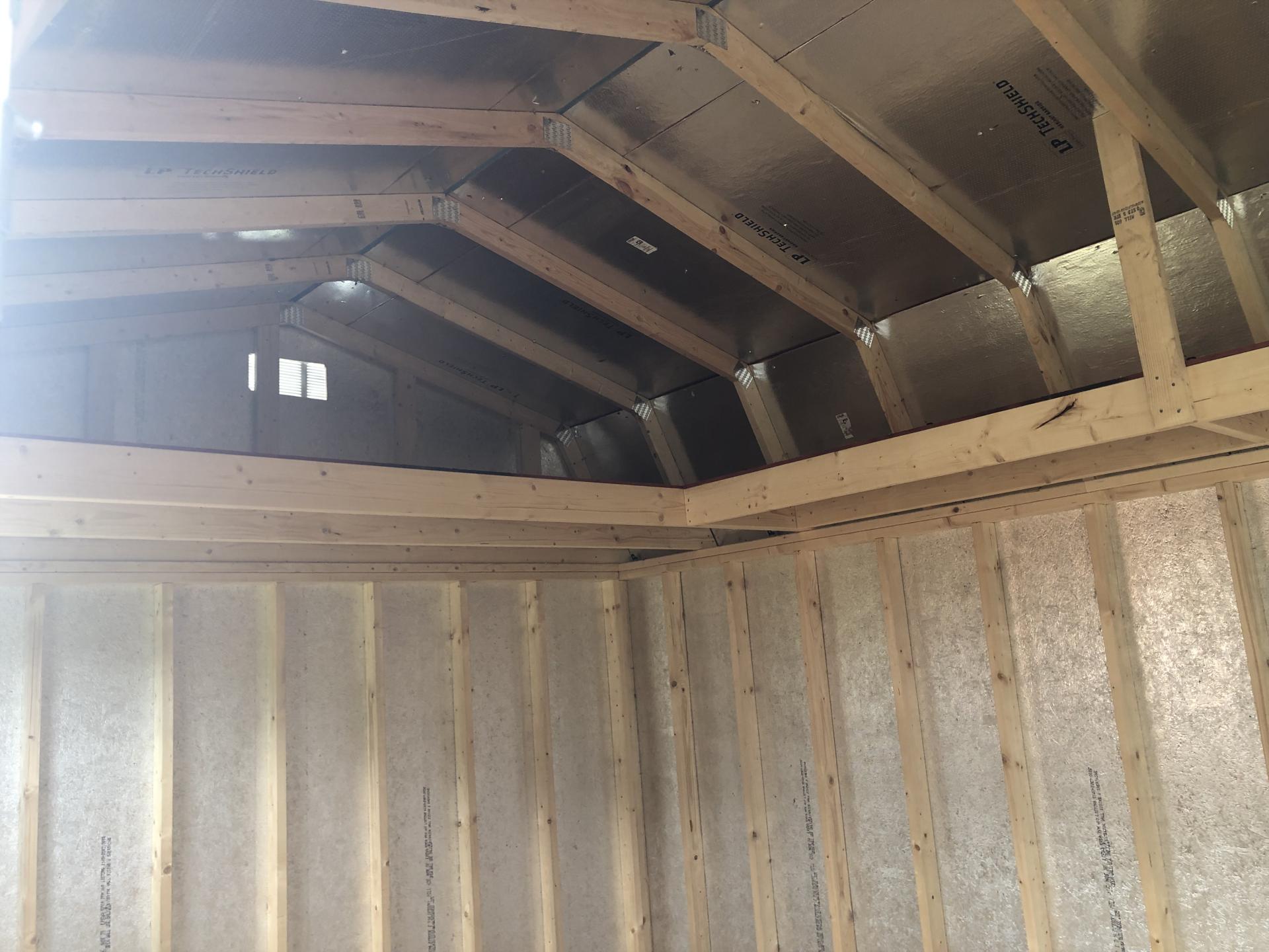 12x24 Lofted Garden Shed