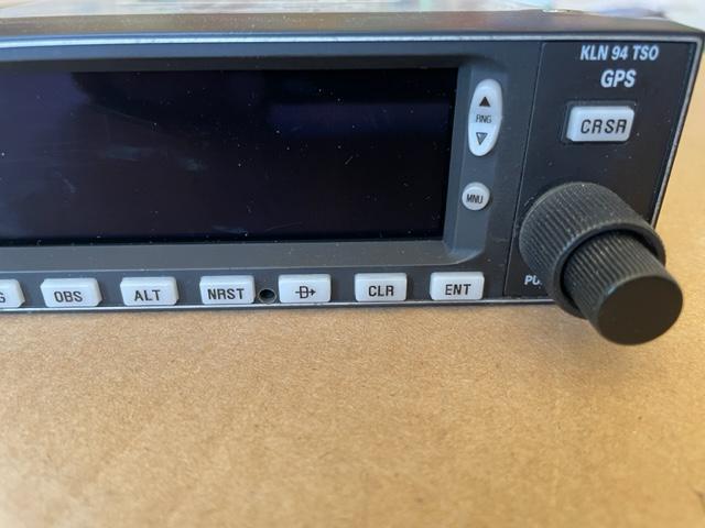 King KLN 94 Color, Moving Map, GPS. Used.