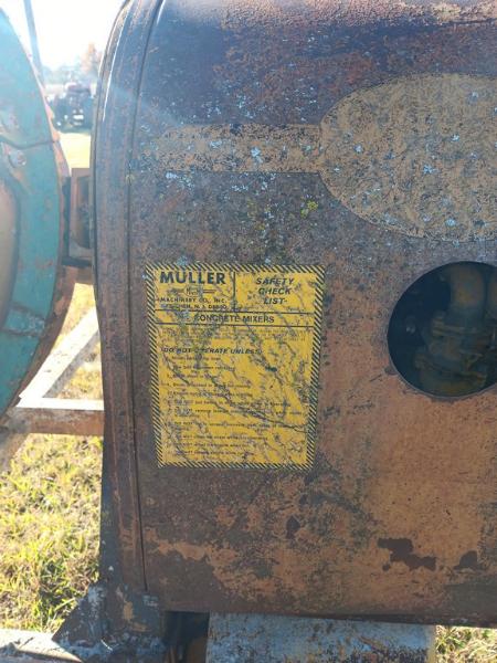 Cement Mixer - Lot # J1646