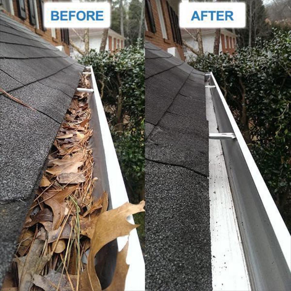 Gutter Cleaning & Brightening