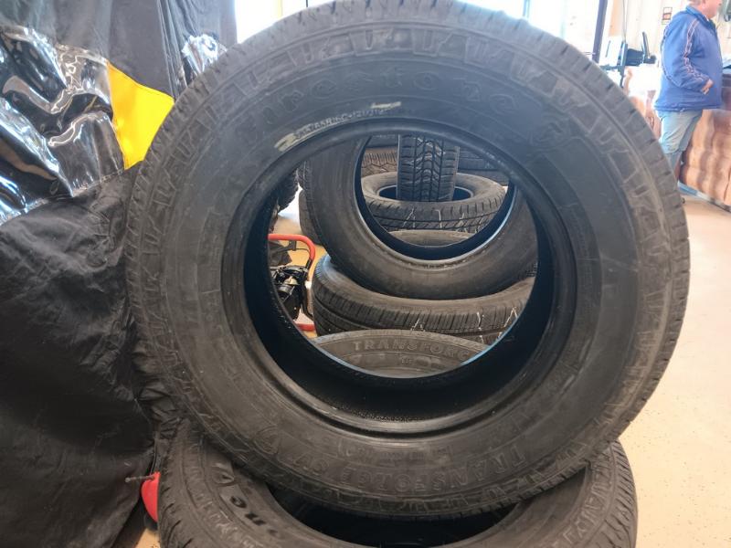 235/65R16 Firestone Transforce CV Tires Set of 4