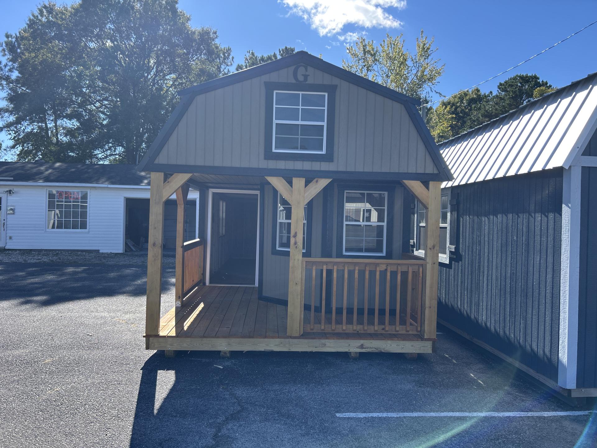 12x32 WRAPAROUND LOFTED BARN CABIN