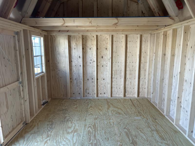 10x16 SIDE LOFTED BARN