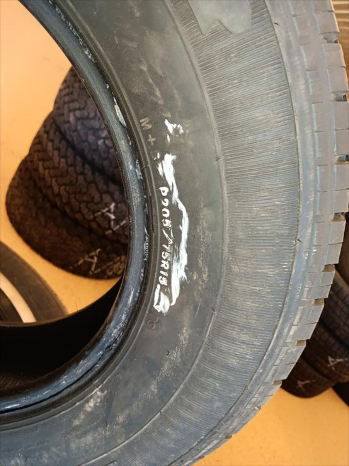 P205/75R15 Goodyear Integrity Tires Set of 4