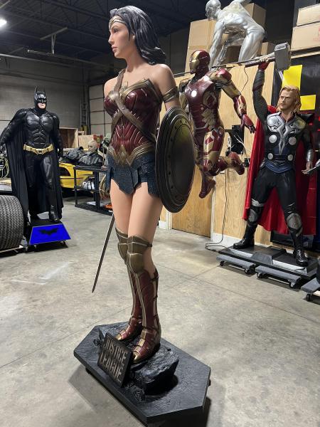 Life Size Justice League Wonderwoman