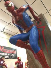 Life Size Marvel Amazing Spiderman 2 with Background Wall