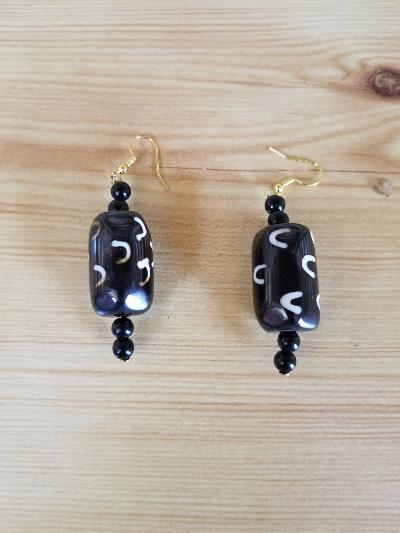 Resin Ethnic Earrings