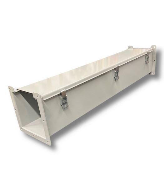 Hoffman Industrial Wireway Hinged Cover Type 12 - 6.00 Inch