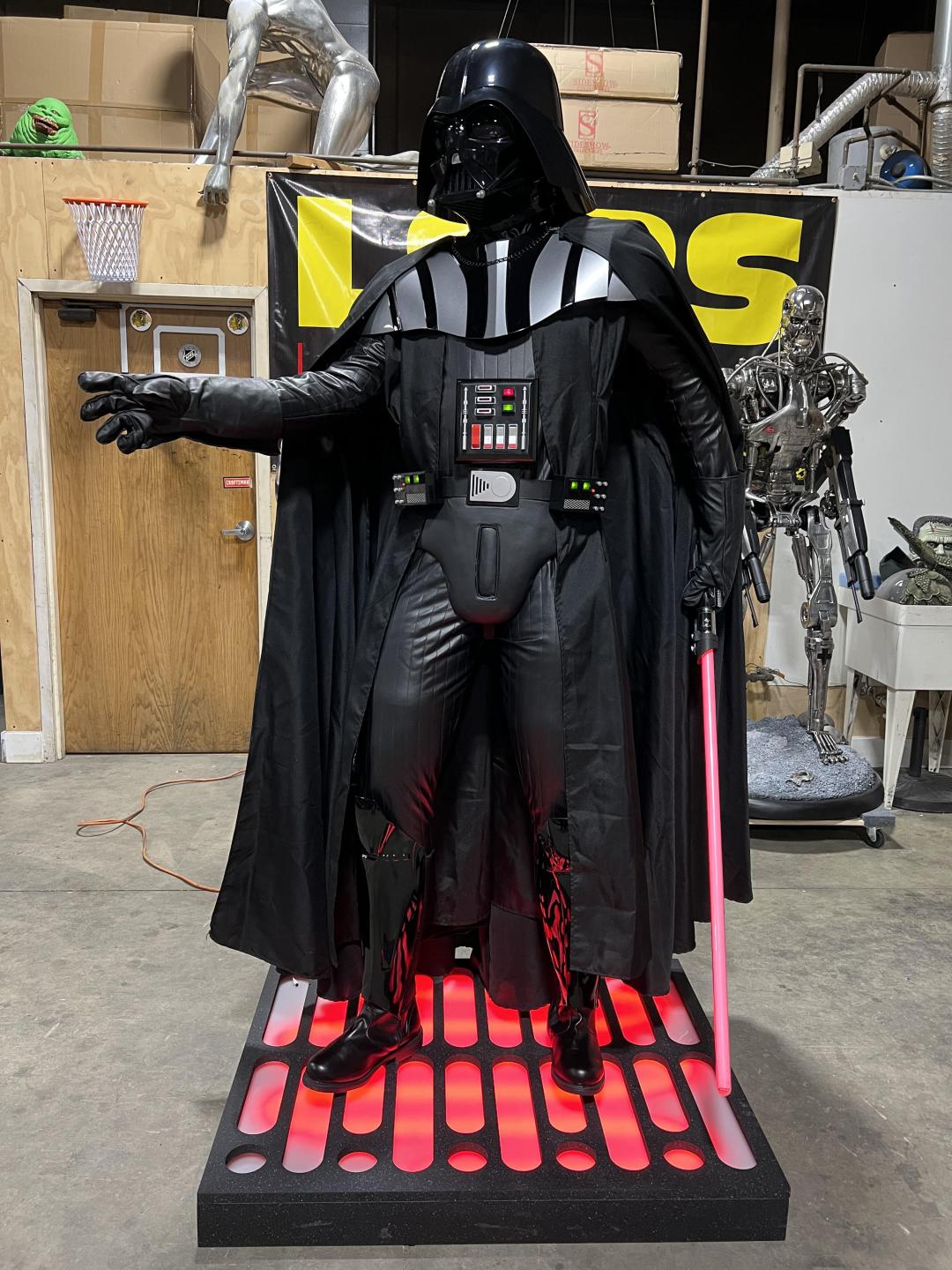 Life Size Star Wars Darth Vader with Lightsaber