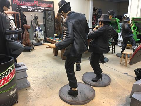 Life Size Blues Brothers Full Size Statues