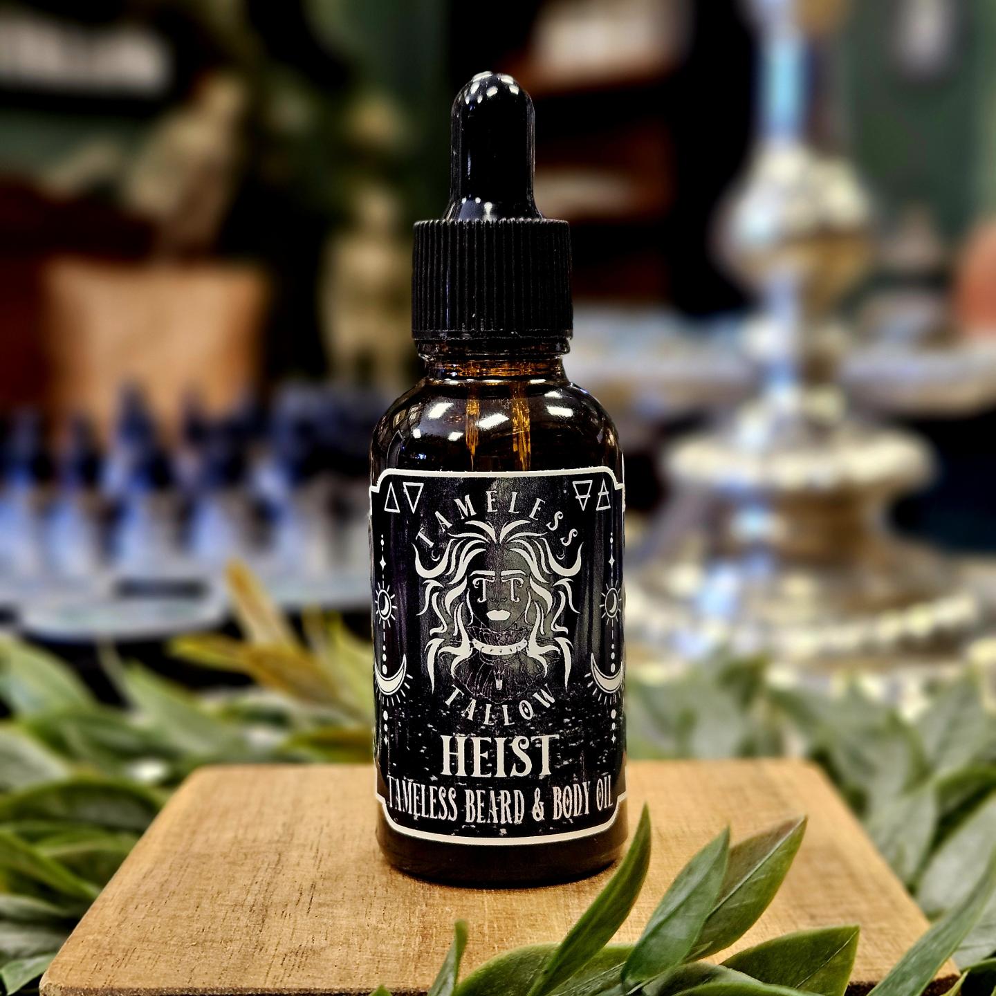 Heist~ Beard & Body Oil