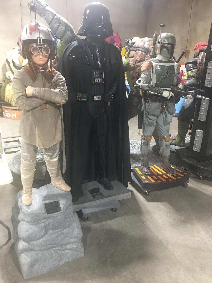 Life Size Star Wars Anakin Skywalker with ORIGINAL JC PENNEY PRICE TAG