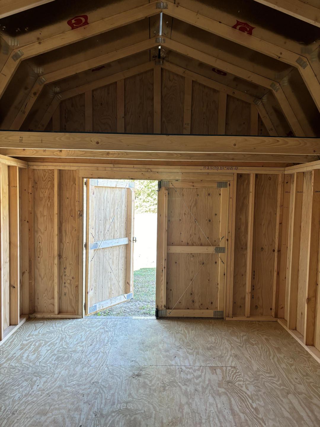 12x16 Lofted Barn