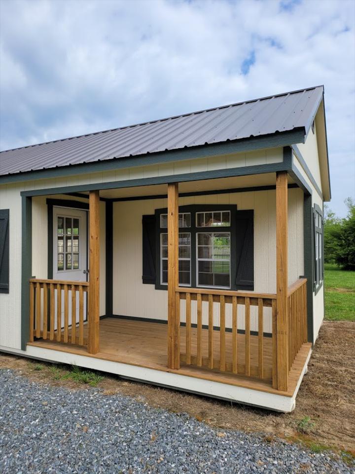Marion - 14x36 PREMIER SIDE PORCH