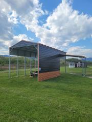 SAVE 20% OFF - ONLY $6,940 - 18x30x14 RV COVER WITH 10x12x9 LEAN-TO - NO CREDIT CHECK RTO - FREE INSTALL IN NC!
