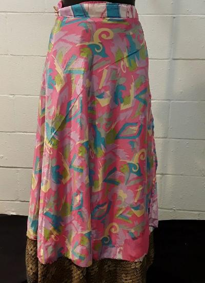 Reversible Silk Skirt.