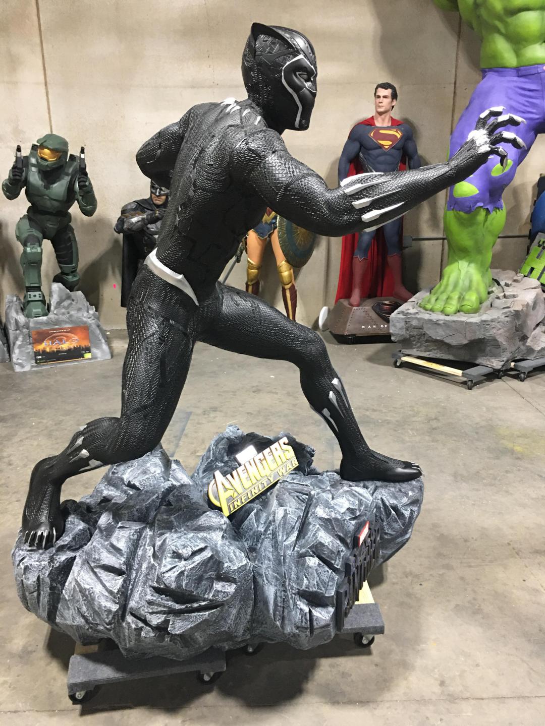 Life Size Marvel Black Panther