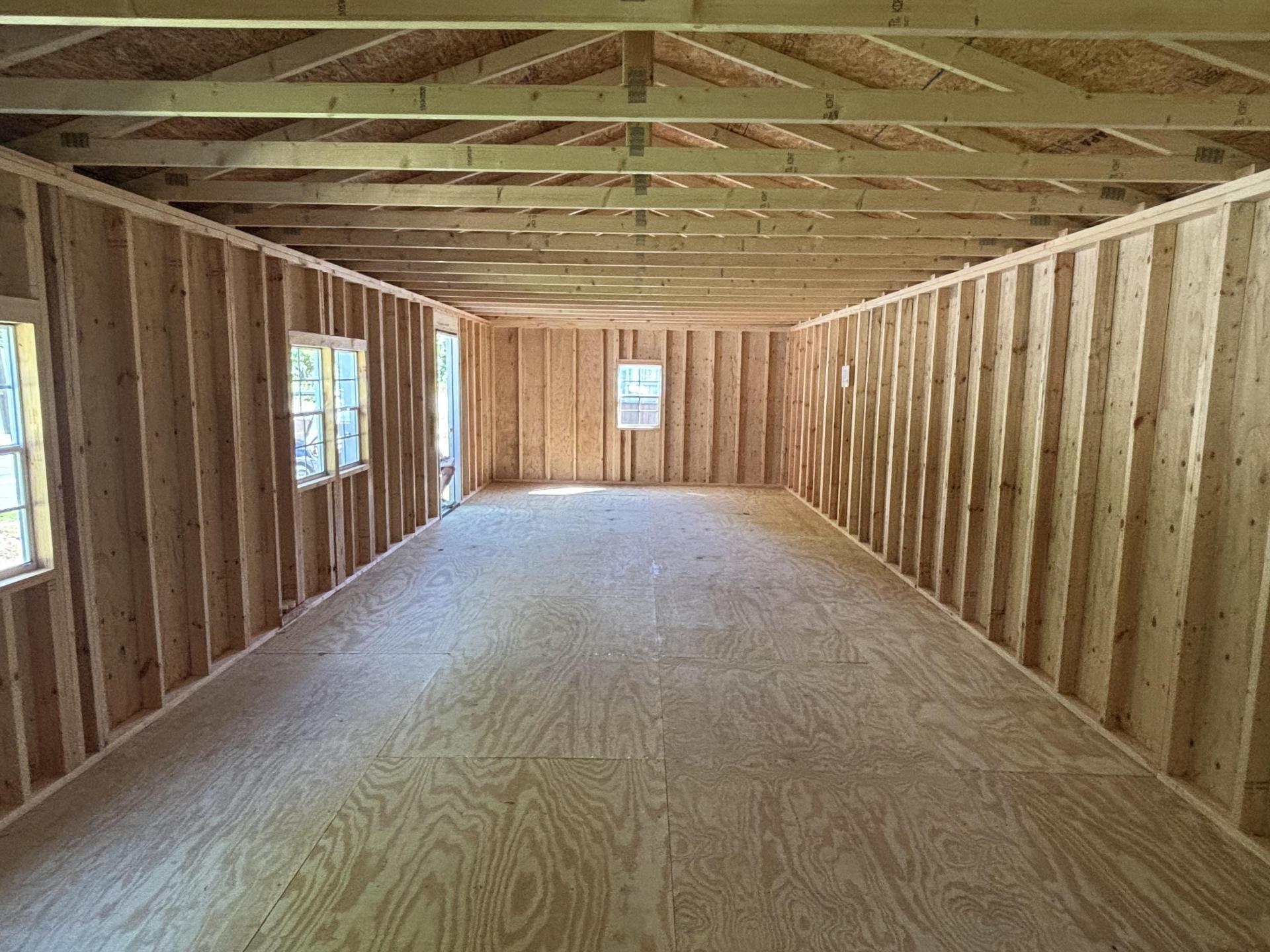 16x40 Garden Shed