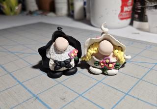 Bride and Groom Cake Toppers