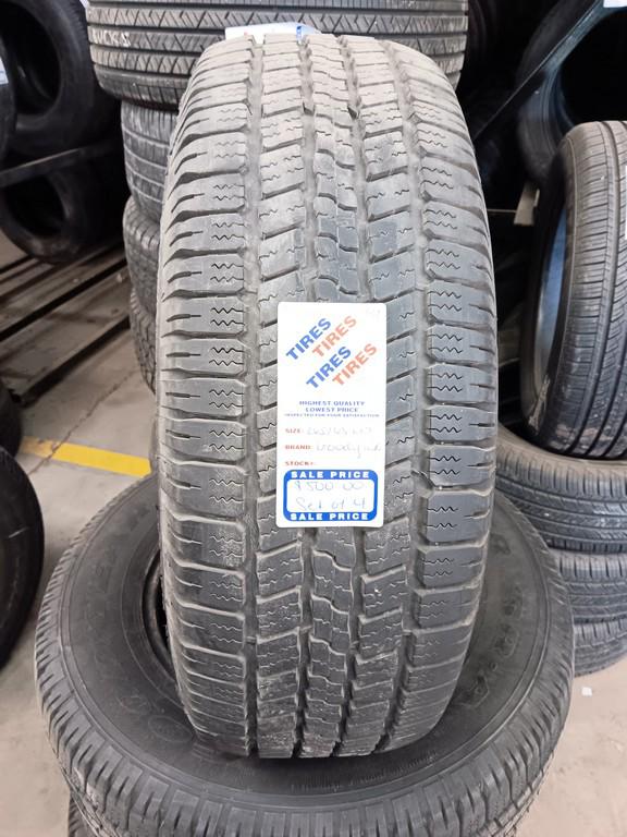 265/65R17 Goodyear Wrangler SR-A Tires Set of 4