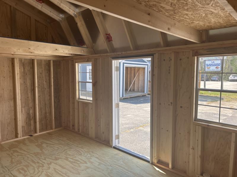 10x16 SIDE LOFTED BARN