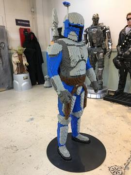 Life Size LEGO Star Wars Jango Fett
