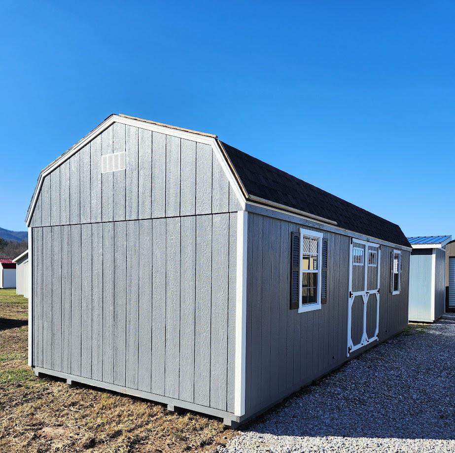 SAVE $1,139 OFF! - 12x28 BARN w/TECH-SHIELD - $10,254 or $405 DN - $405/MO RTO - NO CREDIT CHECK - EVERYONE APPROVED!