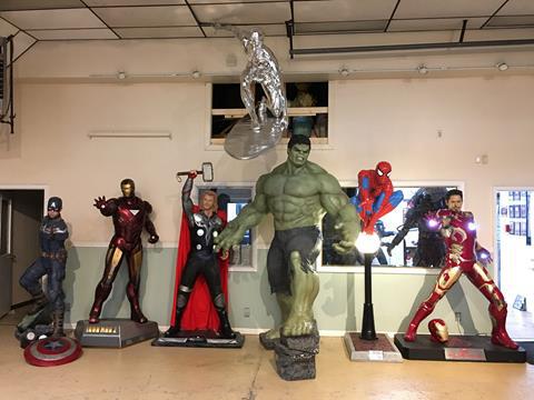 Amazing Spiderman on Lightpole