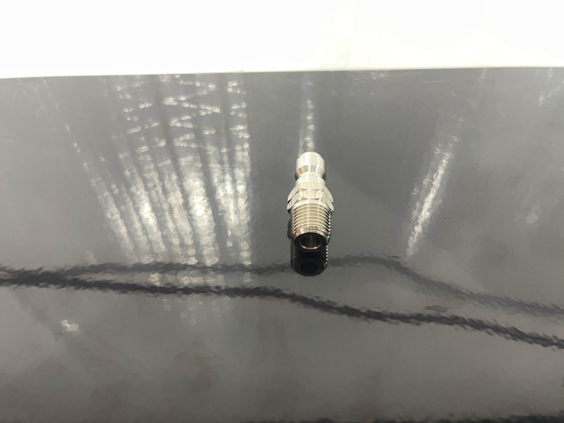 Stainless Steel 1/4" Male Thread Male Quick Connect Fitting