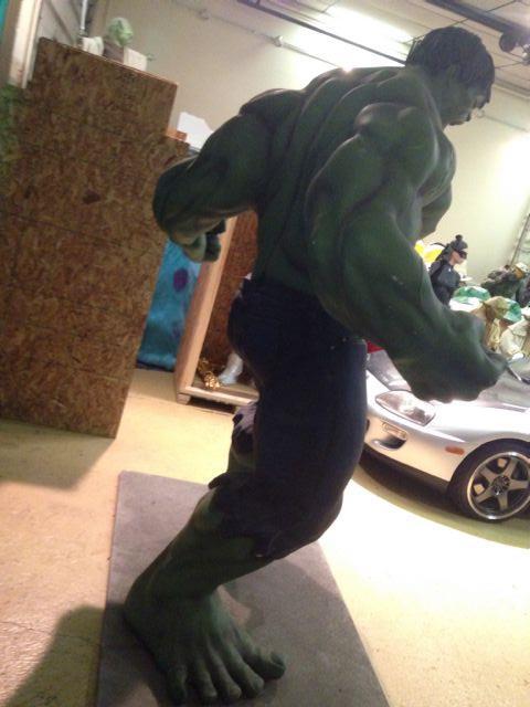 Life Size 2008 Movie Incredible Hulk Theater Display