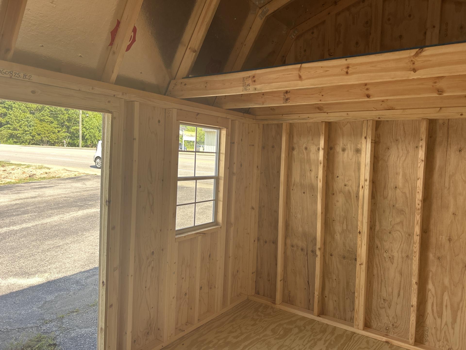 08x12 SIDE LOFTED BARN