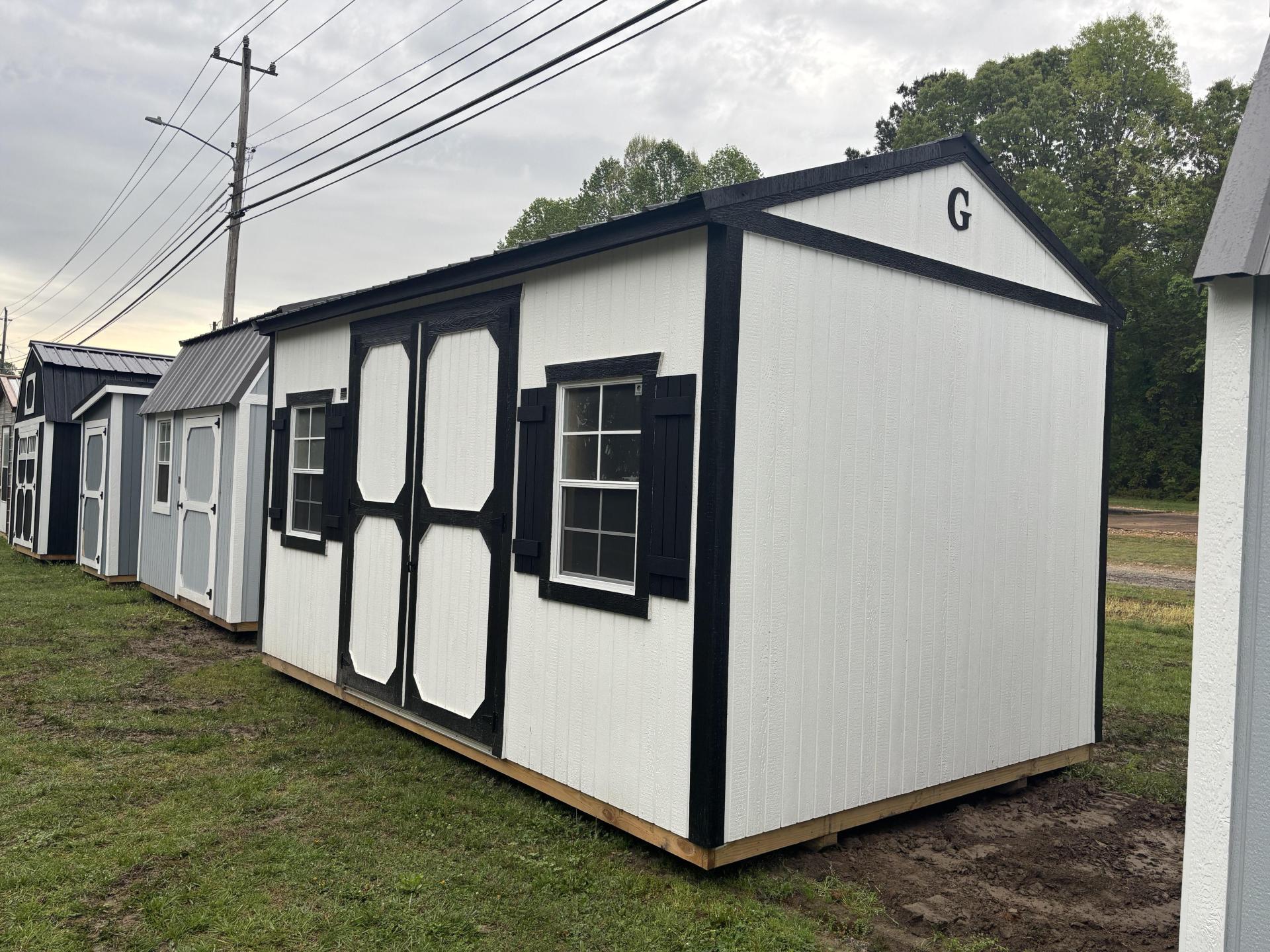 10x16 Garden Shed w/ Ramps