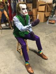 Dark Knight Heath Ledger Sitting Joker