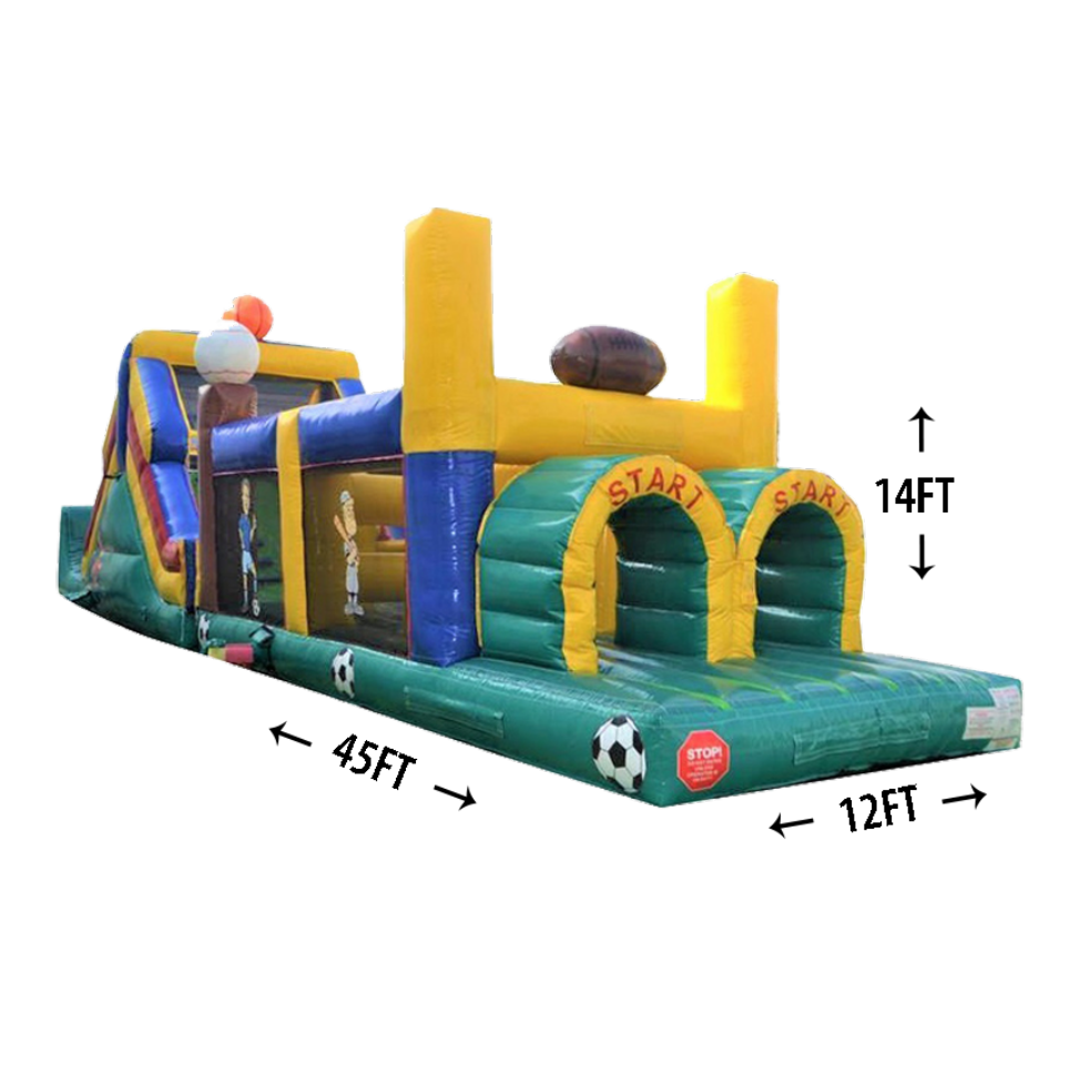 45' Sports Obstacle Course