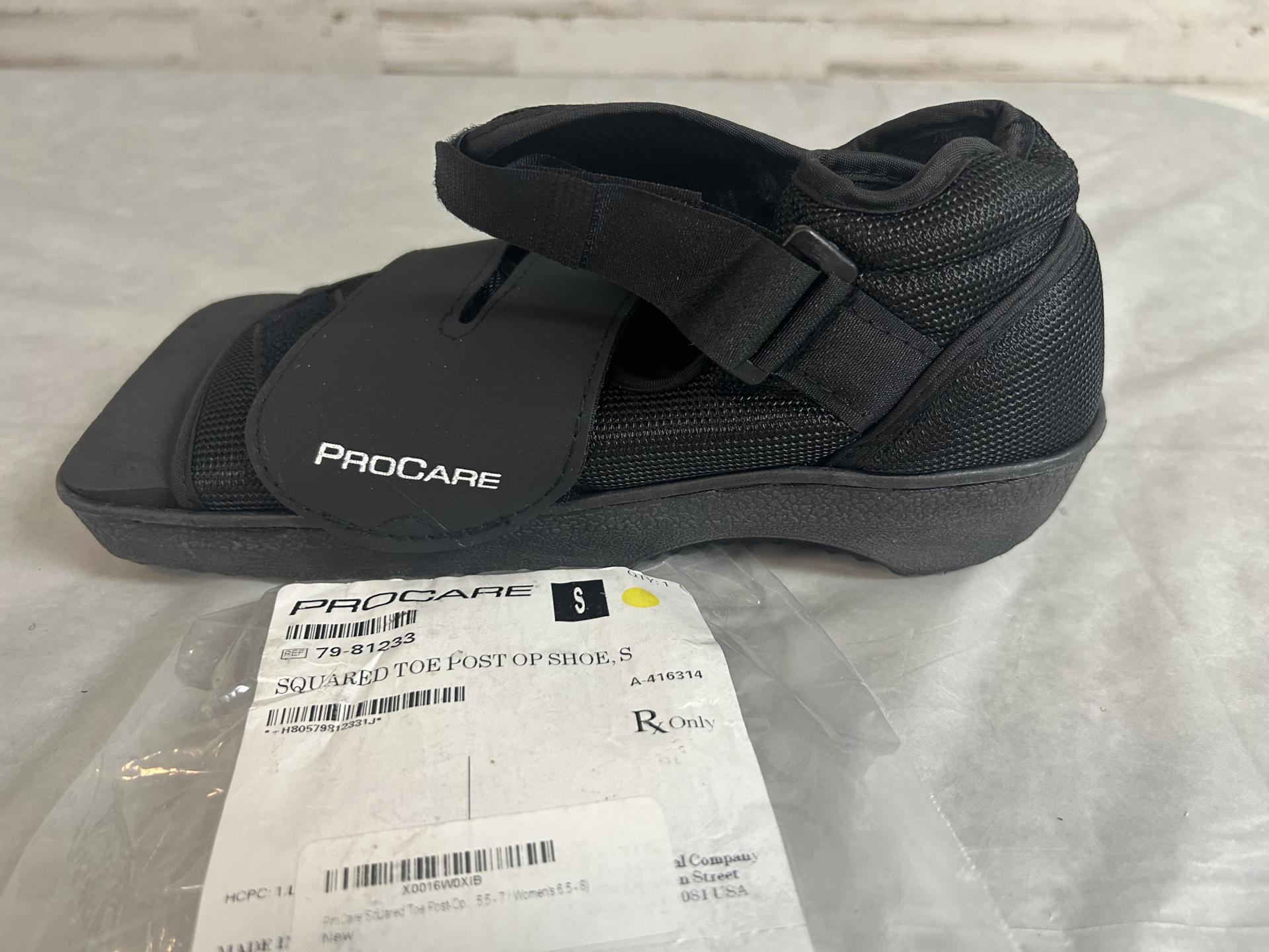 Squared Toe Post Op Shoe