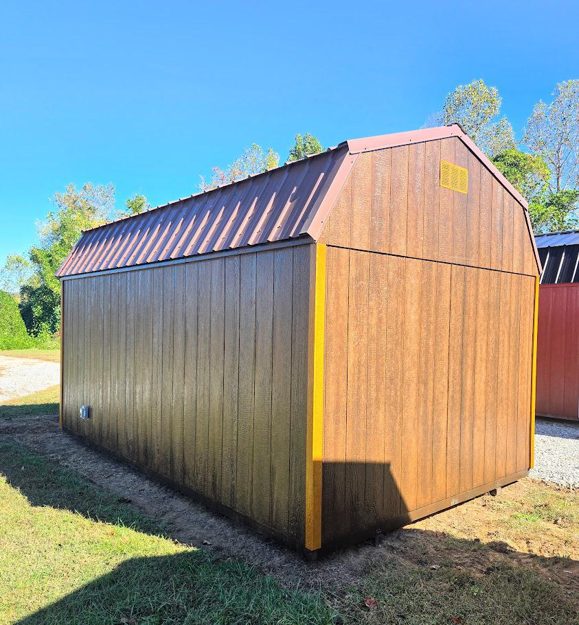 10x16 BARN w/ELECTRICAL - WORKBENCH - SHELVING - $5,875 OR $232/Mo - NO CREDIT CHECK - FREE DELIVERY & BLOCKS (50 miles)