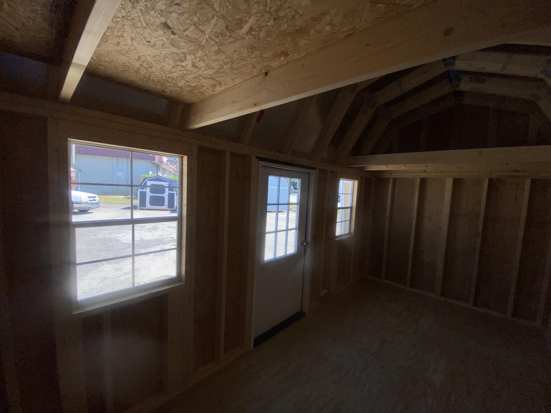 8x16 Side Lofted Barn