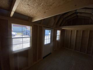 8x16 Side Lofted Barn