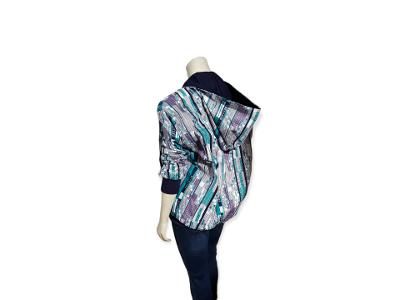 Unisex African Print Bomber Jacket