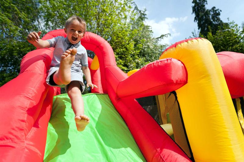 Dry/Wet Slide Jumping Balloon