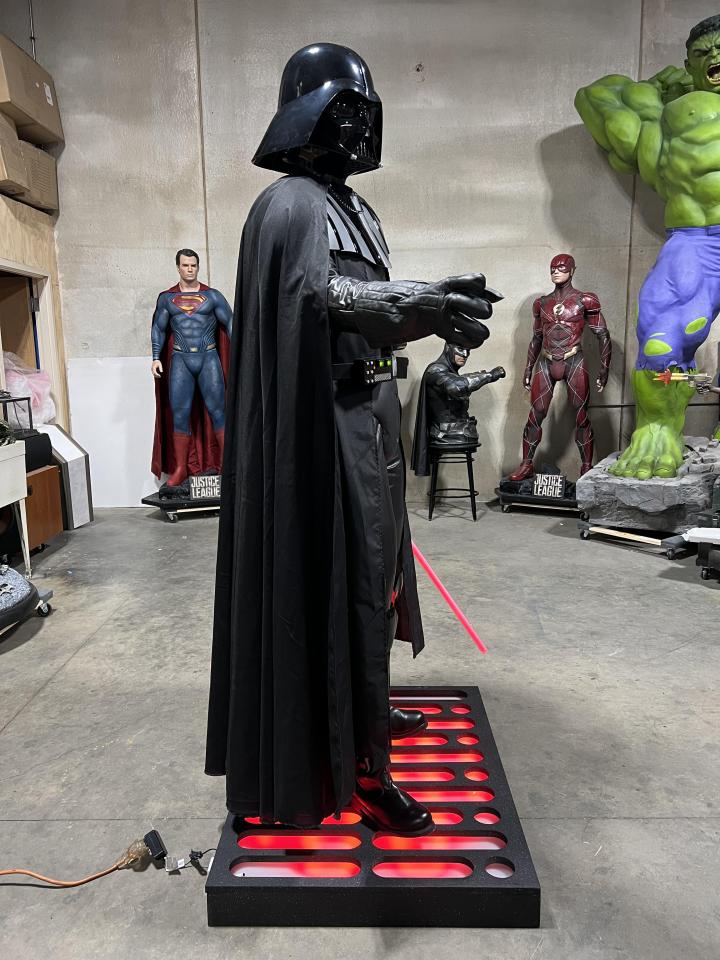 Life Size Star Wars Darth Vader with Lightsaber