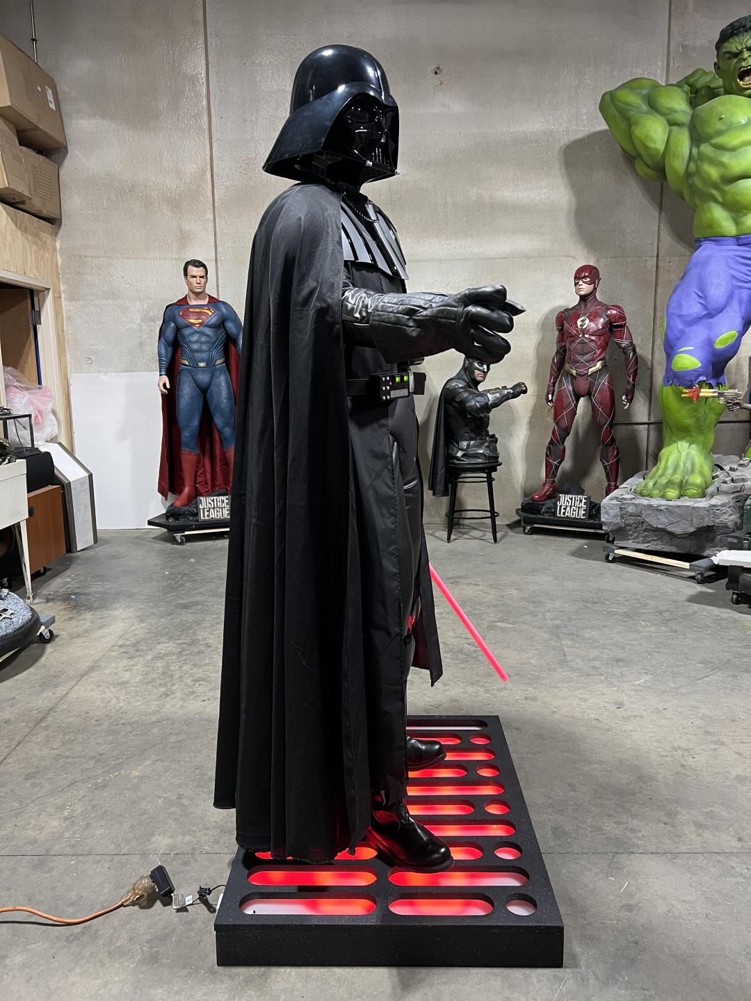 Life Size Star Wars Darth Vader with Lightsaber